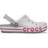 image:imageCrocs Kids Classic ClogsLight GreyCandy Pink