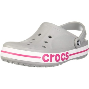 image:imageCrocs Kids Classic ClogsLight GreyCandy Pink