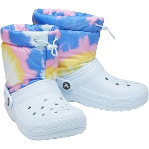 image:imageCrocs Unisex Adult Classic Lined Neo Puff BootsPastel Tie Dye