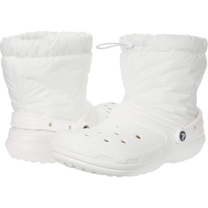 image:imageCrocs Unisex Adult Classic Lined Neo Puff BootsWhiteWhite