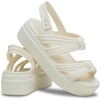image:imageCrocs Womens Brooklyn Low Wedge SandalsIvory Knot