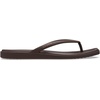 image:imageCrocs Womens Miami Flip Flops  Square Toe Flat  360 Degree Comfort  Croslite Foam FootbedCoffee