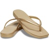 image:imageCrocs Womens Miami Flip Flops  Square Toe Flat  360 Degree Comfort  Croslite Foam FootbedGold