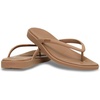 image:imageCrocs Womens Miami Flip Flops  Square Toe Flat  360 Degree Comfort  Croslite Foam FootbedMilk Chocolate