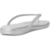 image:imageCrocs Womens Miami Flip Flops  Square Toe Flat  360 Degree Comfort  Croslite Foam FootbedSilver