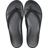 image:imageCrocs Womens Miami Round Toe Flip Flops  Flexible Straps  360 Degree Comfort  Croslite Foam FootbedBlack Matte
