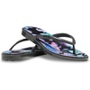 image:imageCrocs Womens Miami Round Toe Flip Flops  Flexible Straps  360 Degree Comfort  Croslite Foam FootbedBlack Sand