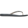 image:imageCrocs Womens Miami Round Toe Flip Flops  Flexible Straps  360 Degree Comfort  Croslite Foam FootbedCarbon Jelly
