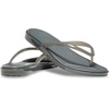 image:imageCrocs Womens Miami Round Toe Flip Flops  Flexible Straps  360 Degree Comfort  Croslite Foam FootbedCarbon Jelly
