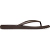 image:imageCrocs Womens Miami Round Toe Flip Flops  Flexible Straps  360 Degree Comfort  Croslite Foam FootbedCoffee Matte