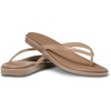 image:imageCrocs Womens Miami Round Toe Flip Flops  Flexible Straps  360 Degree Comfort  Croslite Foam FootbedMilk Chocolate Jelly