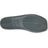 image:imageCrocs Womens Miami Toe Loop Sandals  Square Toe Flat  Flexible Straps  Croslite Foam FootbedCarbon Jelly