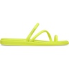 image:imageCrocs Womens Miami Toe Loop Sandals  Square Toe Flat  Flexible Straps  Croslite Foam FootbedCitrus