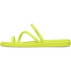 image:imageCrocs Womens Miami Toe Loop Sandals  Square Toe Flat  Flexible Straps  Croslite Foam FootbedCitrus