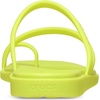 image:imageCrocs Womens Miami Toe Loop Sandals  Square Toe Flat  Flexible Straps  Croslite Foam FootbedCitrus