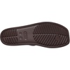 image:imageCrocs Womens Miami Toe Loop Sandals  Square Toe Flat  Flexible Straps  Croslite Foam FootbedCoffee