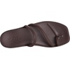 image:imageCrocs Womens Miami Toe Loop Sandals  Square Toe Flat  Flexible Straps  Croslite Foam FootbedCoffee