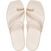 image:imageCrocs Womens Miami Toe Loop Sandals  Square Toe Flat  Flexible Straps  Croslite Foam FootbedDew