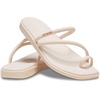 image:imageCrocs Womens Miami Toe Loop Sandals  Square Toe Flat  Flexible Straps  Croslite Foam FootbedDew