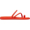 image:imageCrocs Womens Miami Toe Loop Sandals  Square Toe Flat  Flexible Straps  Croslite Foam FootbedLava