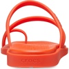 image:imageCrocs Womens Miami Toe Loop Sandals  Square Toe Flat  Flexible Straps  Croslite Foam FootbedLava