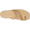 image:imageCrocs Womens Miami Toe Loop Sandals  Square Toe Flat  Flexible Straps  Croslite Foam FootbedMetallic Gold