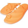 image:imageCrocs Womens Miami Toe Loop Sandals  Square Toe Flat  Flexible Straps  Croslite Foam FootbedOrangesicle