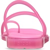image:imageCrocs Womens Miami Toe Loop Sandals  Square Toe Flat  Flexible Straps  Croslite Foam FootbedPink Lemonade Jelly