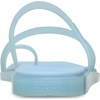 image:imageCrocs Womens Miami Toe Loop Sandals  Square Toe Flat  Flexible Straps  Croslite Foam FootbedSky Blue Jelly
