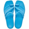 image:imageCrocs Womens Miami Toe Loop Sandals  Square Toe Flat  Flexible Straps  Croslite Foam FootbedTinted Glass