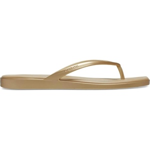image:imageCrocs Womens Miami Flip Flops  Square Toe Flat  360 Degree Comfort  Croslite Foam FootbedGold