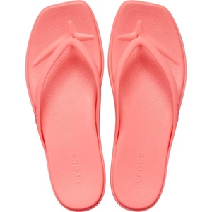 image:imageCrocs Womens Miami Flip Flops  Square Toe Flat  360 Degree Comfort  Croslite Foam FootbedGuava