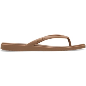 image:imageCrocs Womens Miami Flip Flops  Square Toe Flat  360 Degree Comfort  Croslite Foam FootbedMilk Chocolate