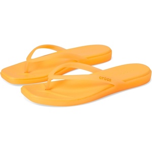 image:imageCrocs Womens Miami Flip Flops  Square Toe Flat  360 Degree Comfort  Croslite Foam FootbedOrangesicle