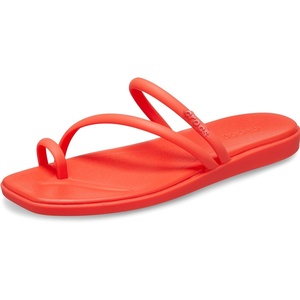 image:imageCrocs Womens Miami Toe Loop Sandals  Square Toe Flat  Flexible Straps  Croslite Foam FootbedStarfish