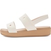 image:imageCrocs Girls Brooklyn Sandals Little KidBig KidChalkCashew