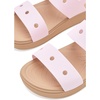image:imageCrocs Girls Brooklyn Sandals Little KidBig KidPink MilkCashew