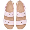 image:imageCrocs Girls Brooklyn Sandals Little KidBig KidPink MilkCashew