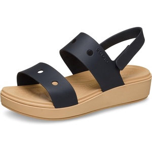 image:imageCrocs Girls Brooklyn Sandals Little KidBig KidBlackCashew