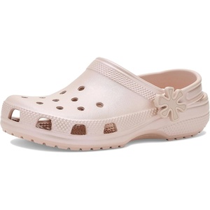 image:imageCrocs Kids Classic Pearl Shine ClogsQuartz