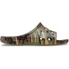 image:imageCrocs Classic Saturday SlidesArmy GreenMulti