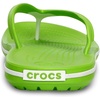 image:imageCrocs Unisex Adult Crocband Flip Flop SandalVolt GreenWhite