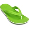 image:imageCrocs Unisex Adult Crocband Flip Flop SandalVolt GreenWhite