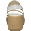 image:imageCrocs Brooklyn Sky Sandals Wedge SandalsFrappeCashew