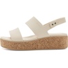 image:imageCrocs Womens Brooklyn Cork Low WedgeFrappe
