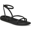image:imageCrocs Womens Miami Ankle Strap Sandals  Adjustable Heel Strap  360 Degree Comfort Croslite Foam FootbedBlack