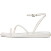 image:imageCrocs Womens Miami Ankle Strap Sandals  Adjustable Heel Strap  360 Degree Comfort Croslite Foam FootbedChalk