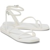 image:imageCrocs Womens Miami Ankle Strap Sandals  Adjustable Heel Strap  360 Degree Comfort Croslite Foam FootbedChalk