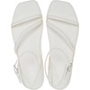 image:imageCrocs Womens Miami Ankle Strap Sandals  Adjustable Heel Strap  360 Degree Comfort Croslite Foam FootbedChalk
