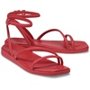 image:imageCrocs Womens Miami Ankle Strap Sandals  Adjustable Heel Strap  360 Degree Comfort Croslite Foam FootbedCourt Red